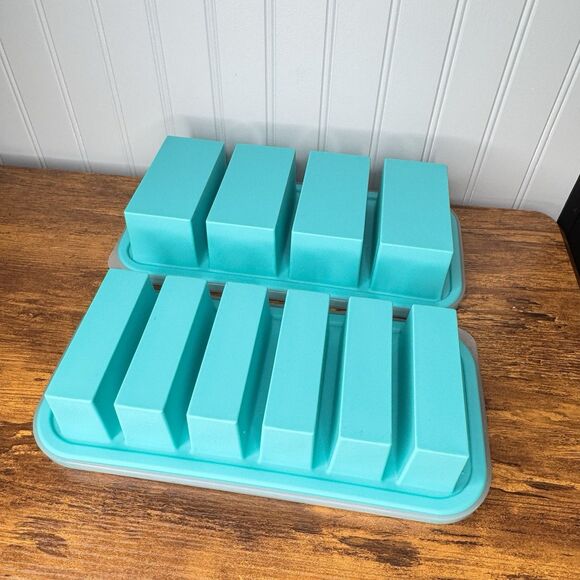 Souper Cubes Silicone Freezer Molds 1x 1/2 Cup and 1x 1 Cup Lot Of 2 - Picture 5 of 9
